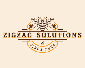 Honey Bee Apiary logo design