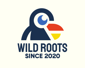 Wild Jungle Bird logo design