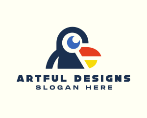 Wild Jungle Bird logo design