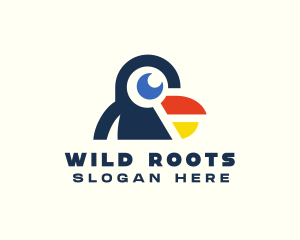 Wild Jungle Bird logo design