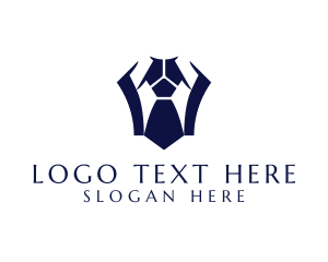 Suit - Clothing Necktie Attire logo design