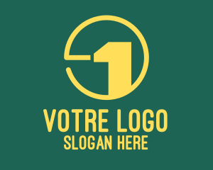 Modern Ring Number 1 Logo