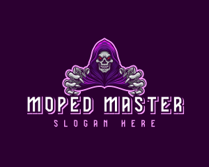 Horror Grim Reaper Logo