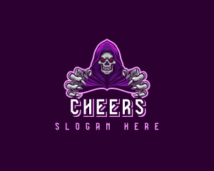 Horror Grim Reaper Logo