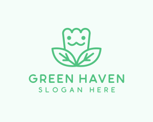 Tulip Flower Plant logo design