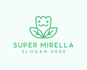 Eco Friendly - Tulip Flower Plant logo design