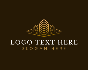 Architect - Elegant Building Real Estate logo design