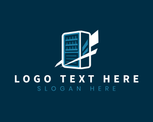 Portable - Drinks Vending Machine logo design