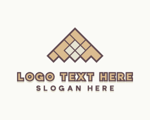 Floorboards - Tiles Floor Tiling logo design
