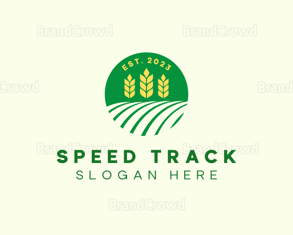 Farm Plant Agriculture Logo