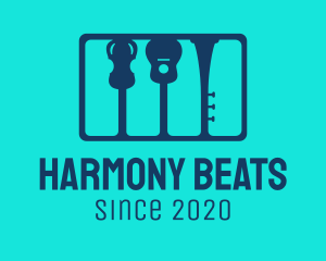 Tune - School Music Band logo design