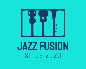 Jazz - School Music Band logo design