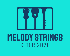 Violin - School Music Band logo design