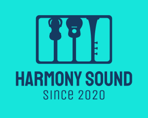 Band - School Music Band logo design