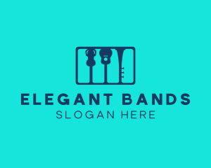 School Music Band logo design