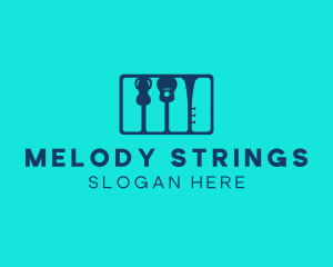 Violin - School Music Band logo design