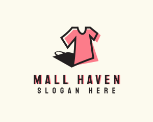 Shirt Shopping Bag Apparel logo design