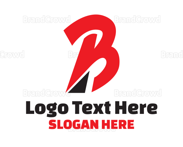 Red Retro B Logo | BrandCrowd Logo Maker