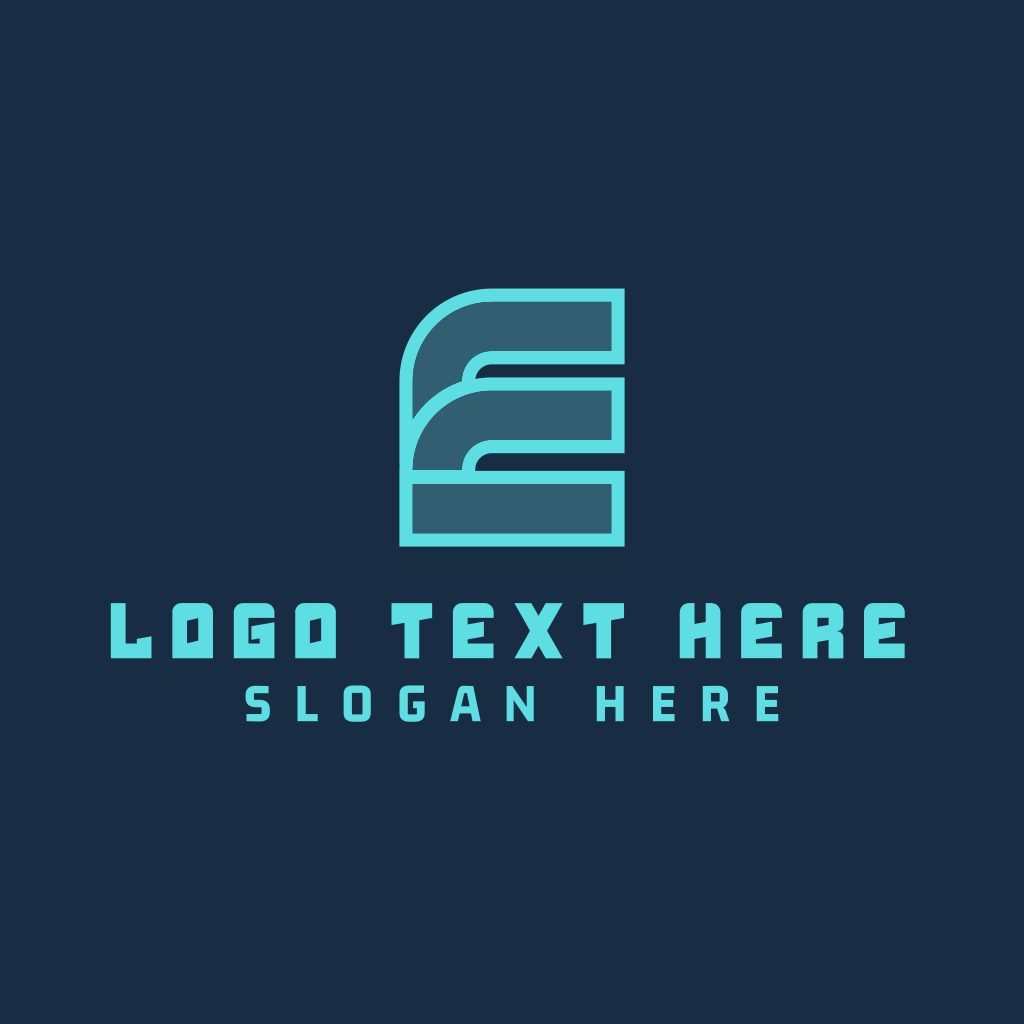 Cyber Gaming Letter E Logo | BrandCrowd Logo Maker