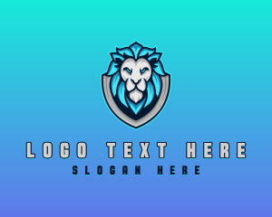 Shield - Lion Gaming Shield logo design