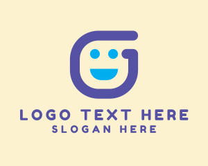 Smiley - Generic Smiley Letter G logo design