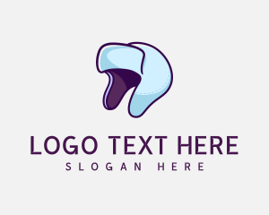 Beach Hat - Winter Hat Apparel logo design