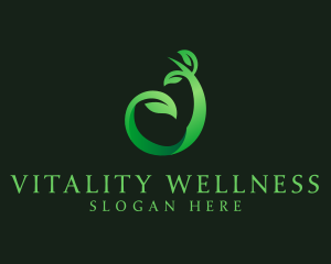 Nature Leaves Wellness  logo design