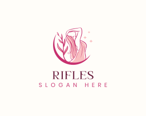 Waxing Woman Spa logo design