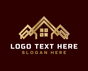 Exclusive - Premium Roof Real Estate logo design