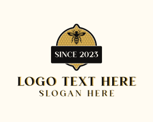 Bee Natural Honeycomb  Logo