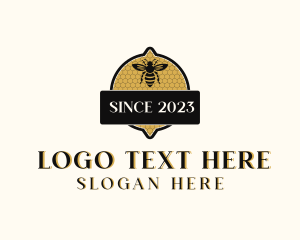 Bee Natural Honeycomb  Logo