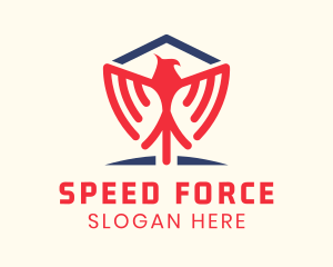 Hawk Shield Security logo design