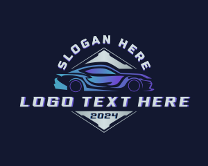 Car - Racing Auto Detailing logo design