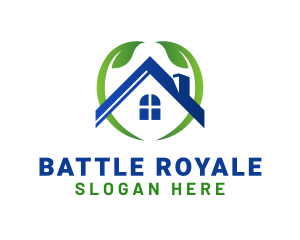 House Leaf Real Estate Logo