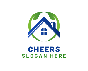 House Leaf Real Estate Logo