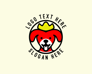 Royal Dog Veterinarian Logo