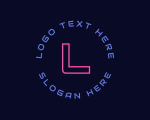 Software - Neon Cyber Tech logo design