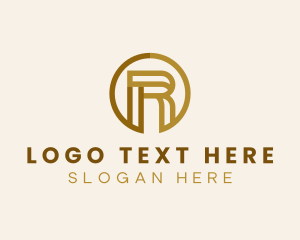 Digital Advertising Letter R Logo