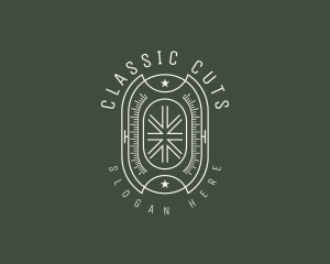 Classic Minimalist Hipster logo design