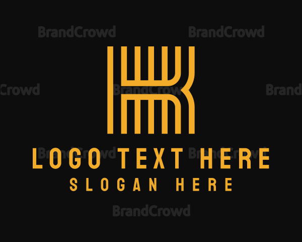 Premium Elegant Letter K Logo