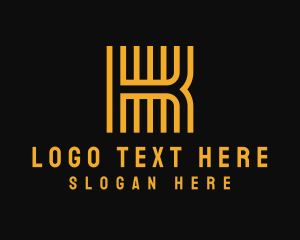 Trucking - Premium Elegant Letter K logo design