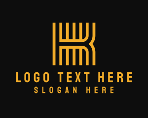 Homewares - Premium Elegant Letter K logo design