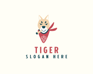 Pet - Cigar Hip Hop Dog logo design