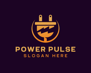 Wattage - Electric Power Plug logo design