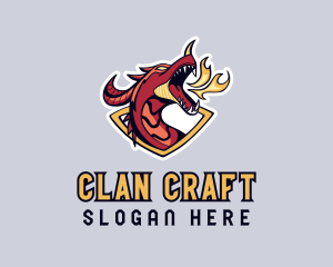 Clan - Dragon Esports Clan logo design