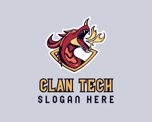 Clan - Dragon Esports Clan logo design