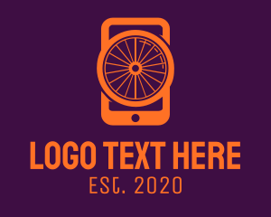 Mobile Device - Mobile Phone Wheel logo design