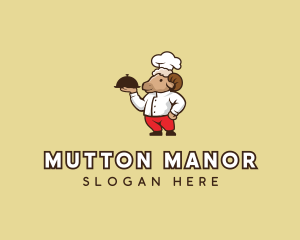 Mutton - Ram Gourmet Chef logo design