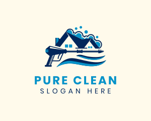 House Pressure Cleaning logo design