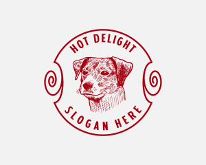 Canine Puppy Dog logo design